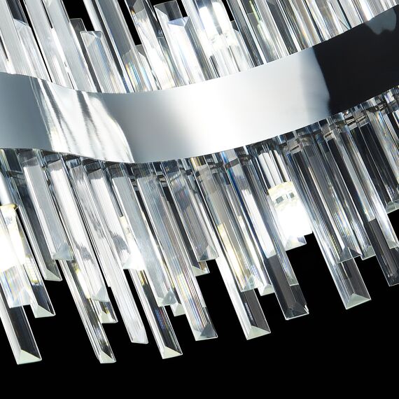 SL1160.113.12 Светильник подвесной ST-Luce Хром/Хром, Прозрачный G9 12*5W BAFO, изображение 13