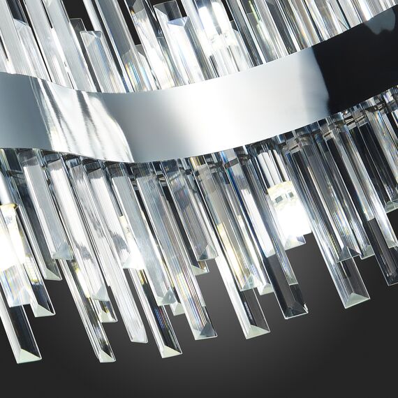 SL1160.113.12 Светильник подвесной ST-Luce Хром/Хром, Прозрачный G9 12*5W BAFO, изображение 14