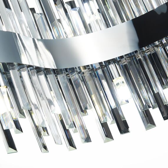 SL1160.113.12 Светильник подвесной ST-Luce Хром/Хром, Прозрачный G9 12*5W BAFO, изображение 15