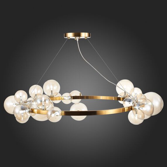 SL1165.303.24 Светильник подвесной ST-Luce Бронза/Коньячный G4 24*5W NECTON, изображение 8