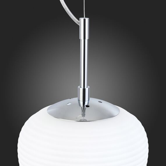 SL1168.103.01 Подвес ST-Luce Хром/Белый E27 1*40W CESARE, изображение 8