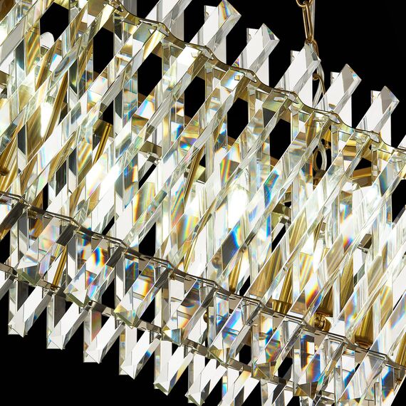 SL1170.303.10 Светильник подвесной ST-Luce Латунь/Прозрачный E14 10*40W FABIO, изображение 10