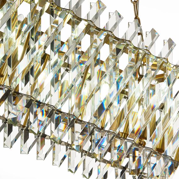 SL1170.303.10 Светильник подвесной ST-Luce Латунь/Прозрачный E14 10*40W FABIO, изображение 12