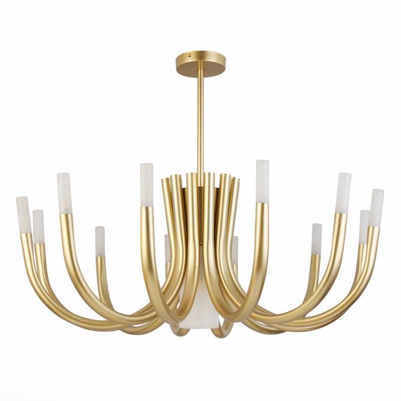 SL1173.202.13 Люстра потолочная ST-Luce Золотистый/Белый G4/E27 12+1*5+60W PAFE, изображение 6