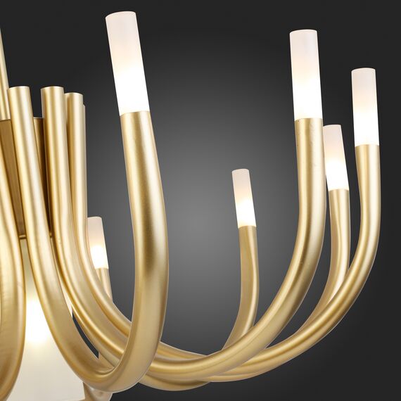 SL1173.202.13 Люстра потолочная ST-Luce Золотистый/Белый G4/E27 12+1*5+60W PAFE, изображение 8