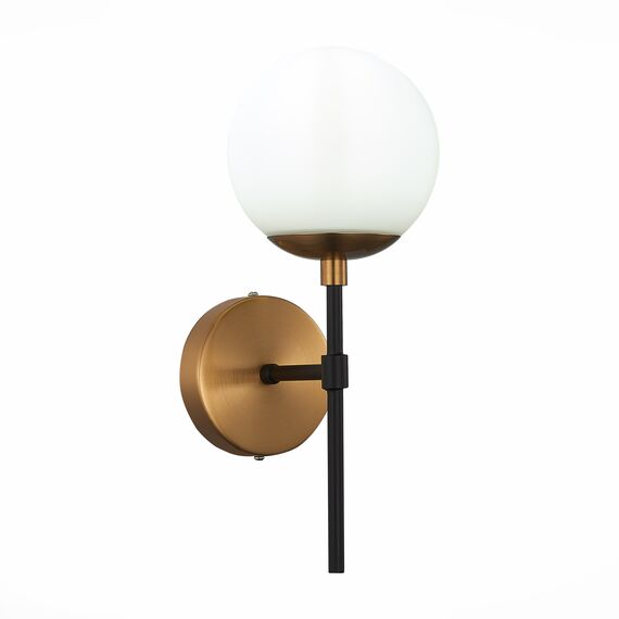 SL1203.401.01 Бра ST-Luce Бронза,Черный/Белый E27 1*40W LIMANO, изображение 3