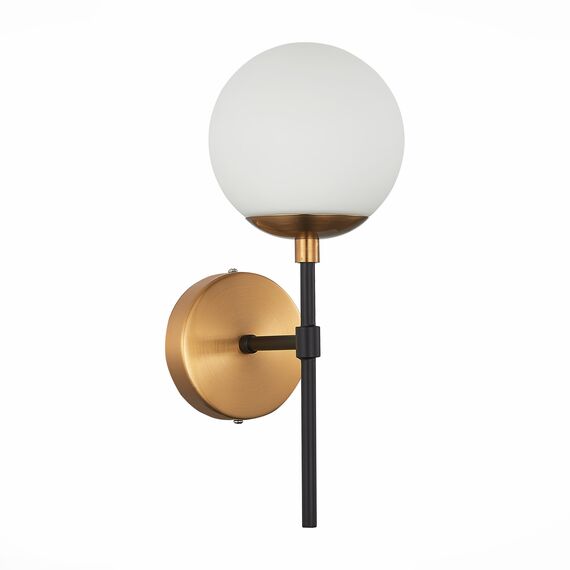 SL1203.401.01 Бра ST-Luce Бронза,Черный/Белый E27 1*40W LIMANO, изображение 6