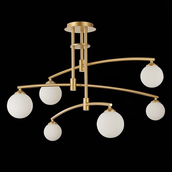 SL1208.302.06 Светильник потолочный ST-Luce Золотистый/Белый G9 6*5W SEMBRARE, изображение 4