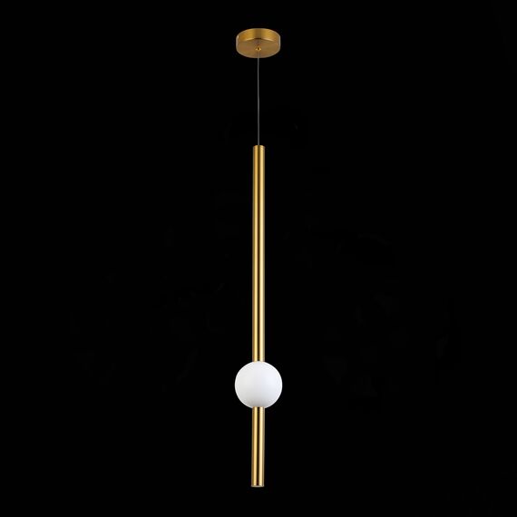 SL1222.233.01 Светильник подвесной ST-Luce Золотистый/Золотистый, Белый LED 1*18W 4000K ANGURRA, изображение 4