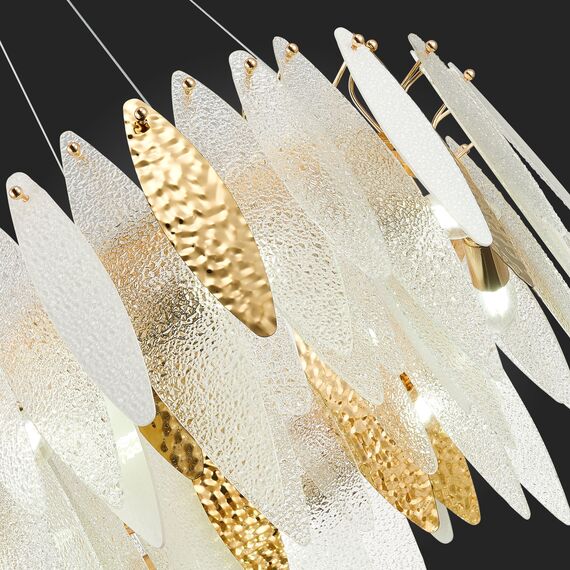 SL1224.203.08 Люстра подвесная ST-Luce Золотистый/Прозрачный, Белый E14 8*60W LASTRA, изображение 11