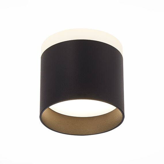 ST102.442.09 Светильник потолочный Черный LED 1*9W 4000K 702Lm Ra>80 120° IP20 D79xH75 170-240V Накладные светильники, изображение 3