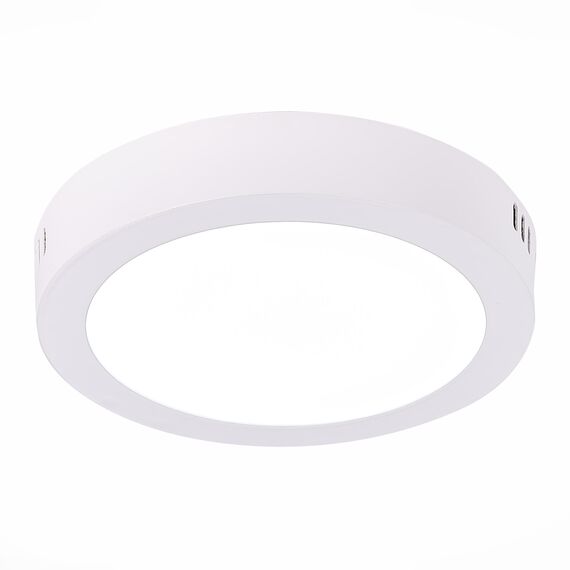 ST112.542.12 Светильник настенно-потолочный Белый LED 1*12W 4000K 795Lm Ra80 120° IP20 D160xH28 90-2 Накладные светильники, изображение 3