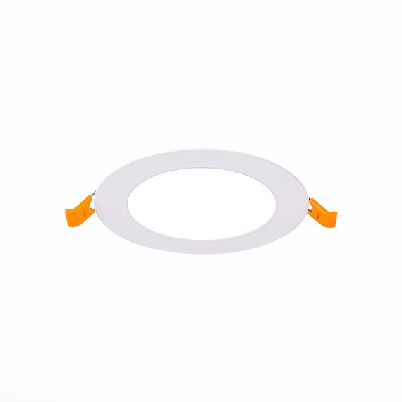 ST209.538.06 Св-к встр. Белый LED 1*6W 3000K 330Lm Ra80 110° IP20 D120xH8 90-265V Встраиваемые светильники, изображение 3