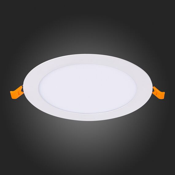 ST209.538.12 Св-к встр. Белый LED 1*12W 3000K 816Lm Ra80 110° IP20 D170xH8 90-265V Встраиваемые светильники, изображение 5