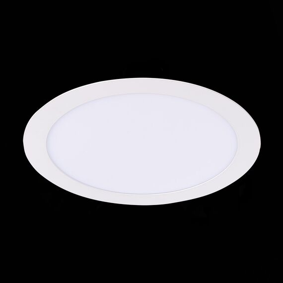 ST209.538.18 Св-к встр. Белый LED 1*18W 3000K 1 296Lm Ra80 110° IP20 D225xH8 90-265V Встраиваемые светильники, изображение 10