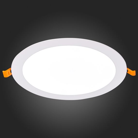 ST209.548.18 Св-к встр. Белый LED 1*18W 4000K 1 350Lm Ra80 110° IP20 D225xH8 90-265V Встраиваемые светильники, изображение 2