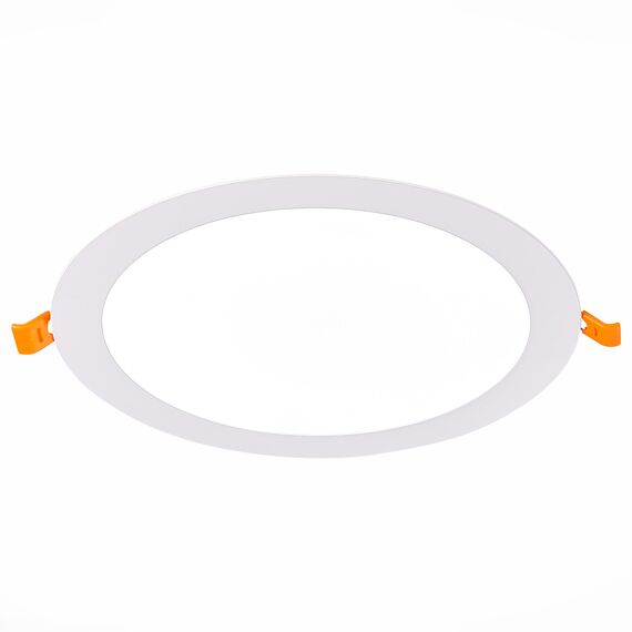 ST209.548.18 Св-к встр. Белый LED 1*18W 4000K 1 350Lm Ra80 110° IP20 D225xH8 90-265V Встраиваемые светильники, изображение 3