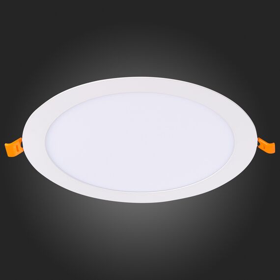 ST209.548.18 Св-к встр. Белый LED 1*18W 4000K 1 350Lm Ra80 110° IP20 D225xH8 90-265V Встраиваемые светильники, изображение 5