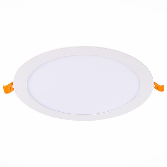 ST209.548.18 Св-к встр. Белый LED 1*18W 4000K 1 350Lm Ra80 110° IP20 D225xH8 90-265V Встраиваемые светильники, изображение 6