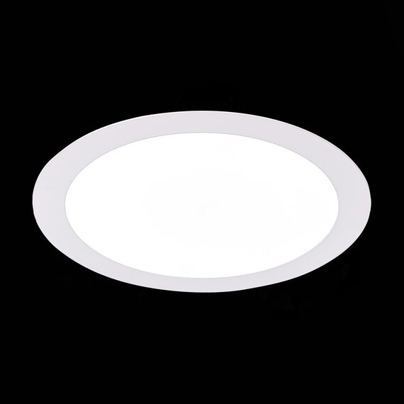 ST209.548.18 Св-к встр. Белый LED 1*18W 4000K 1 350Lm Ra80 110° IP20 D225xH8 90-265V Встраиваемые светильники, изображение 7