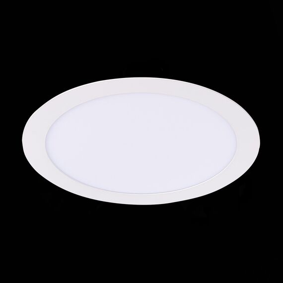 ST209.548.18 Св-к встр. Белый LED 1*18W 4000K 1 350Lm Ra80 110° IP20 D225xH8 90-265V Встраиваемые светильники, изображение 10