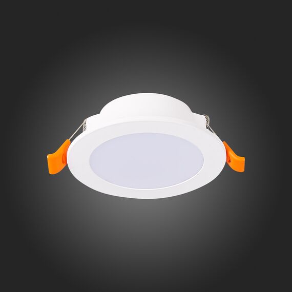 ST210.538.06 Св-к встр. Белый LED 1*6W 3000K 480Lm Ra80 110° IP20 D90xH30 220-240V Встраиваемые светильники, изображение 5