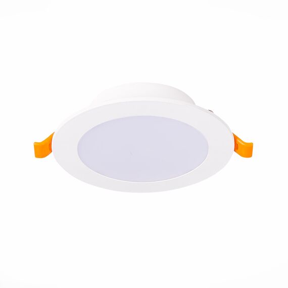 ST210.538.08 Св-к встр. Белый LED 1*8W 3000K 640Lm Ra80 110° IP20 D120xH30 220-240V Встраиваемые светильники, изображение 6