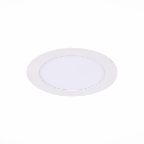 ST210.538.08 Св-к встр. Белый LED 1*8W 3000K 640Lm Ra80 110° IP20 D120xH30 220-240V Встраиваемые светильники, изображение 12