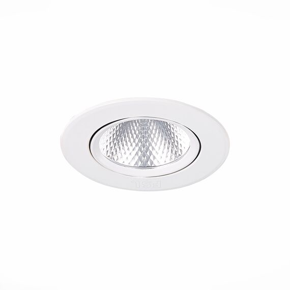 ST211.538.06.24 Св-к встр. Белый LED 1*6W 3000K 480Lm Ra80 24° IP20 D86xH50 220-240V Встраиваемые светильники, изображение 12