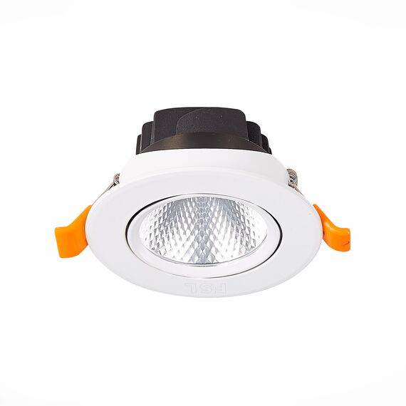 ST211.548.06.24 Св-к встр. Белый LED 1*6W 4000K 480Lm Ra80 24° IP20 D86xH50 220-240V Встраиваемые светильники, изображение 6