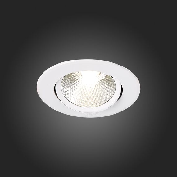 ST211.548.06.24 Св-к встр. Белый LED 1*6W 4000K 480Lm Ra80 24° IP20 D86xH50 220-240V Встраиваемые светильники, изображение 8