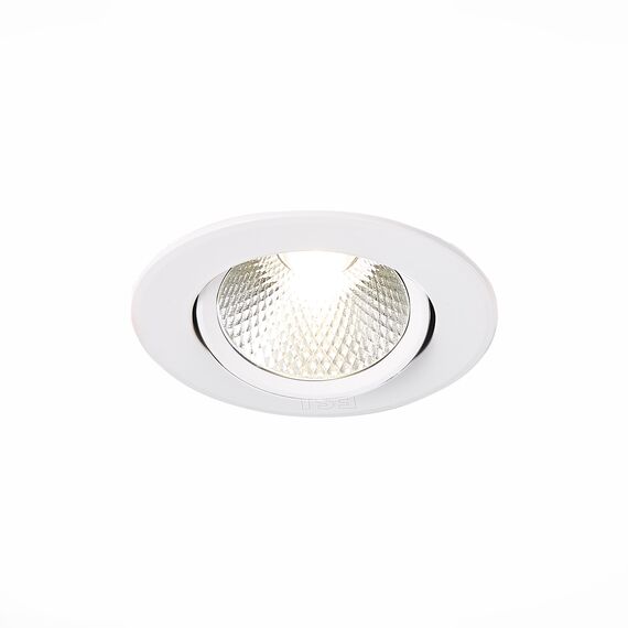 ST211.548.06.24 Св-к встр. Белый LED 1*6W 4000K 480Lm Ra80 24° IP20 D86xH50 220-240V Встраиваемые светильники, изображение 9