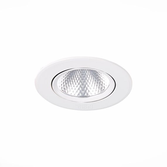 ST211.548.06.24 Св-к встр. Белый LED 1*6W 4000K 480Lm Ra80 24° IP20 D86xH50 220-240V Встраиваемые светильники, изображение 12