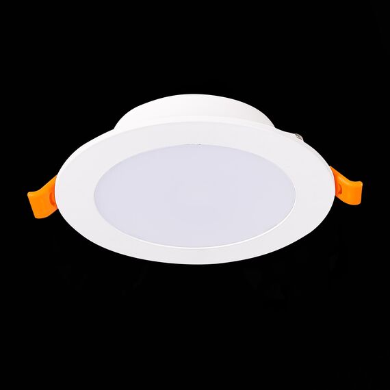 ST212.508.10 Св-к встр. Белый LED 1*10W 3000K/4000K/6000K 850Lm Ra80 110° IP20 D120xH30 220-240V Встраиваемые светильники, изображение 4