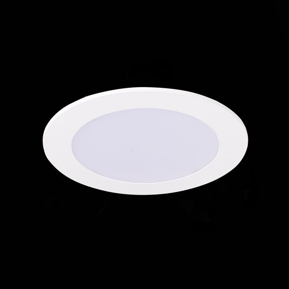 ST212.508.10 Св-к встр. Белый LED 1*10W 3000K/4000K/6000K 850Lm Ra80 110° IP20 D120xH30 220-240V Встраиваемые светильники, изображение 10