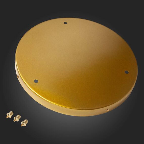 SL001.203.03 Потолочное крепление на 3 лампы (круглое) ST-Luce Золотистый SL1, изображение 2