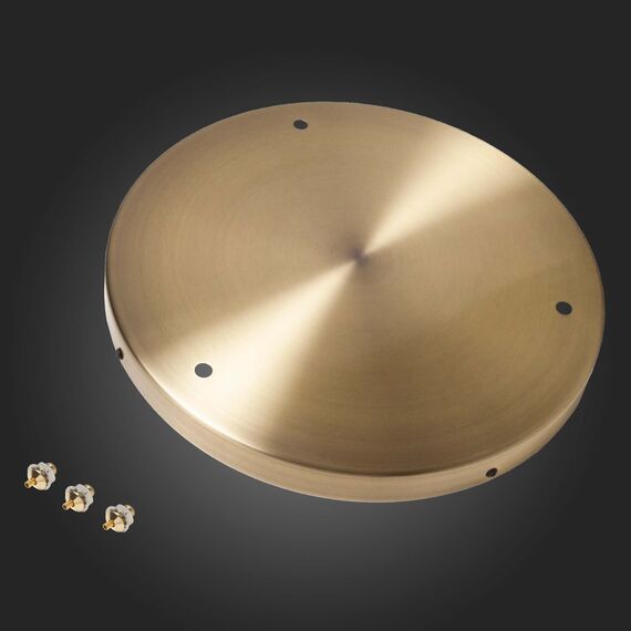 SL001.303.03 Потолочное крепление на 3 лампы (круглое) ST-Luce Бронза SL1, изображение 2