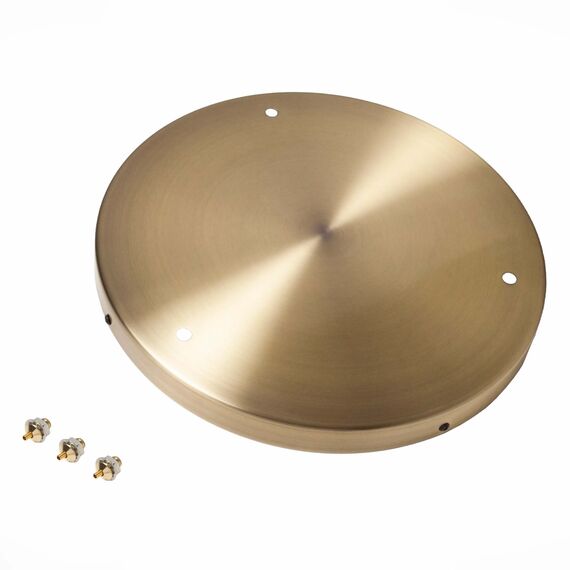 SL001.303.03 Потолочное крепление на 3 лампы (круглое) ST-Luce Бронза SL1, изображение 3