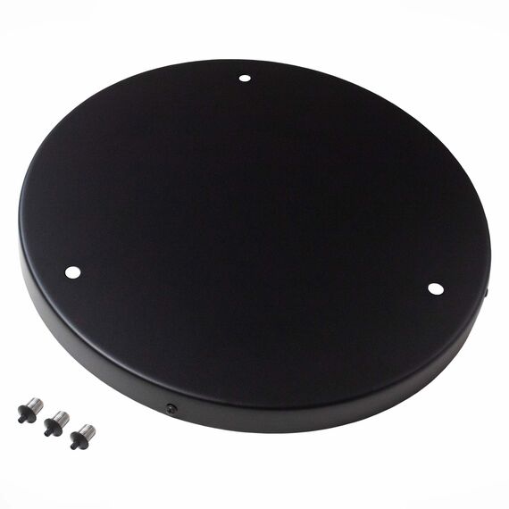 SL001.403.03 Потолочное крепление на 3 лампы (круглое) ST-Luce Черный SL1, изображение 3