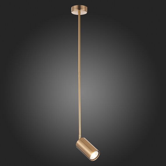 SL1206.303.01 Светильник подвесной ST-Luce Латунь/Латунь GU10 1*5W SORMANO, изображение 2