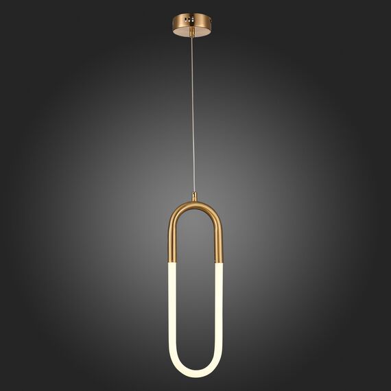 SL1579.303.01 Подвес ST-Luce Латунь/Латунь, Белый LED 1*14W 3000K MOFISTO, изображение 2