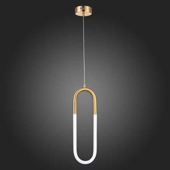 SL1579.303.01 Подвес ST-Luce Латунь/Латунь, Белый LED 1*14W 3000K MOFISTO, изображение 5