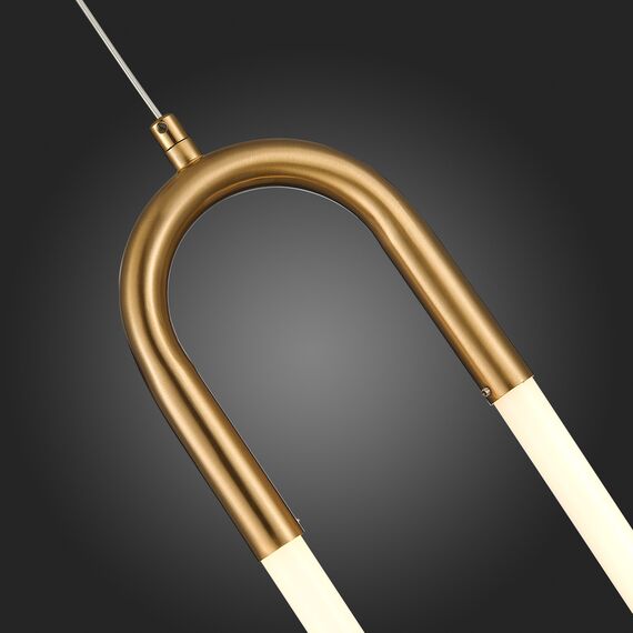 SL1579.303.01 Подвес ST-Luce Латунь/Латунь, Белый LED 1*14W 3000K MOFISTO, изображение 7