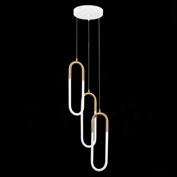 SL1579.303.03 Светильник подвесной ST-Luce Латунь/Латунь, Белый LED 3*14W 3000K MOFISTO, изображение 4