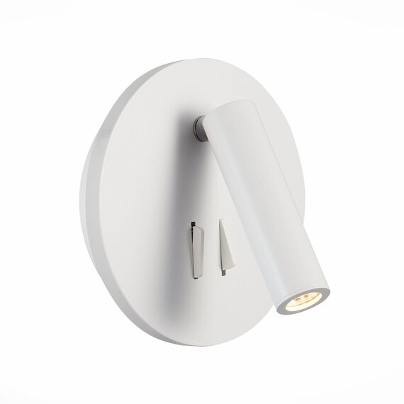 SL1586.513.01 Светильник настенный Белый LED 1*8W 3000K 624Lm Ra>80 24° IP20 L-xW155xH155 170-240V Настенные светильники, изображение 9