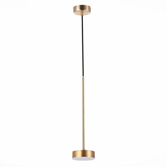 SL6000.303.01 Светильник подвесной ST-Luce Латунь/Латунь LED 1*7W 3000K PANCES, изображение 6