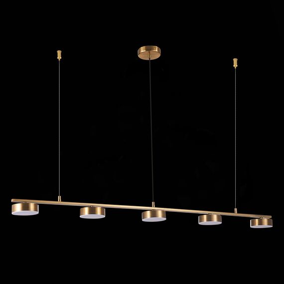 SL6000.303.05 Светильник подвесной ST-Luce Латунь/Латунь LED 5*7W 3000K PANCES, изображение 4