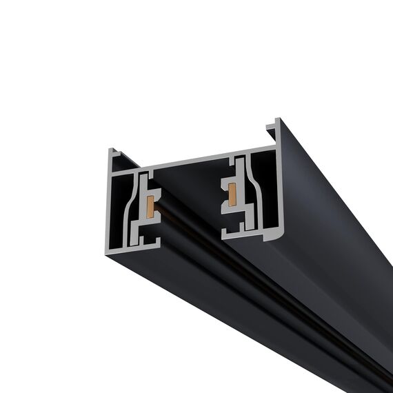 ST001.439.00 Шинопровод однофазный накладной  ST-Luce Черный Длина 3 000мм BASE, изображение 3