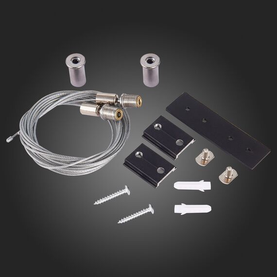 ST005.419.00 Тросовый подвес для магнитного шинопровода (2шт) ST-Luce Черный SKYLINE 48, изображение 2