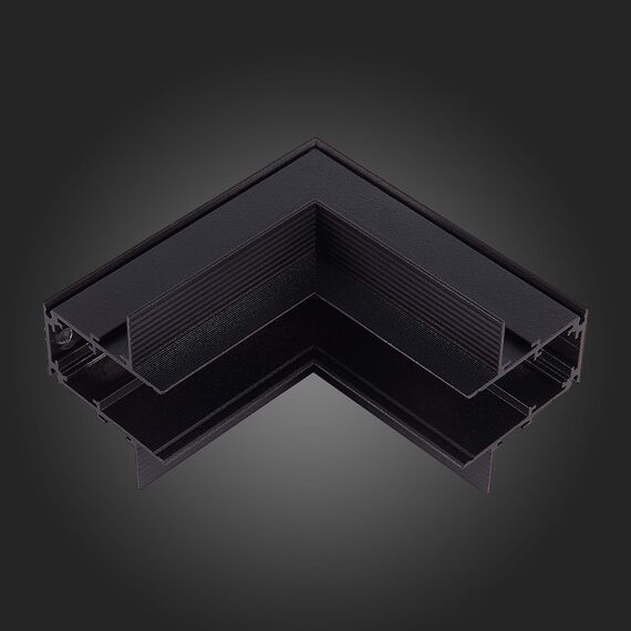 ST007.449.00 Внутренний угол-соединитель для встраиваемого магнитного шинопровода ST-Luce Черный SKYLINE 48, изображение 2